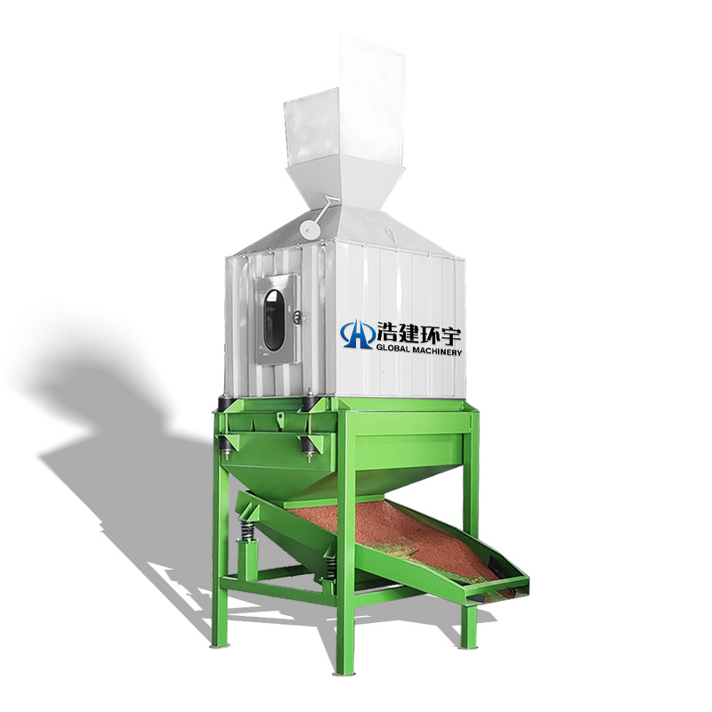 Continuous production of feed cooling equipment ensures pellet hardness and storage stability.